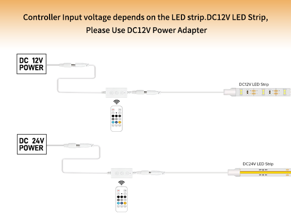 led controller for led strip lights