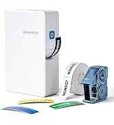 NIIMBOT N1 Label Maker with Tape, Portable Bluetooth Label Printer Support Color Printing, Mini S...
