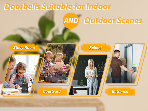 wireless door bells for homes