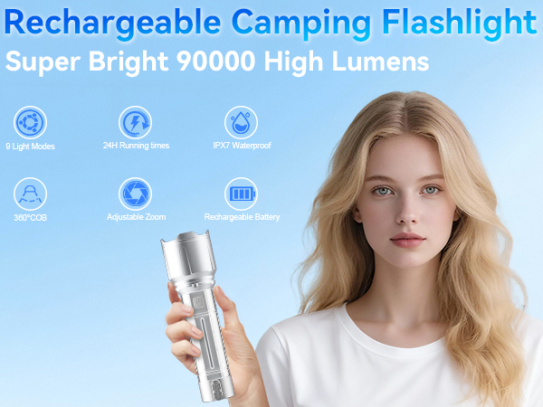 camping flashlight for home