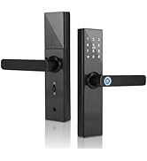 Fingerprint Door Lock, WiFi Smart Biometric Door Lock Password IC Card Entry Access System with M...