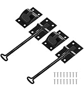 ESUDNT RV Door Holder with Silent Snap, Upgrade Noiseless Black Metal Camper Door Holder Trailer ...
