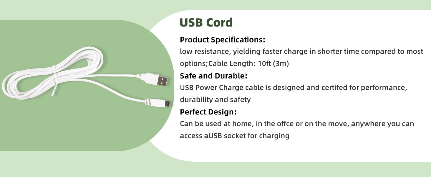 USB Cord Parameters Quality