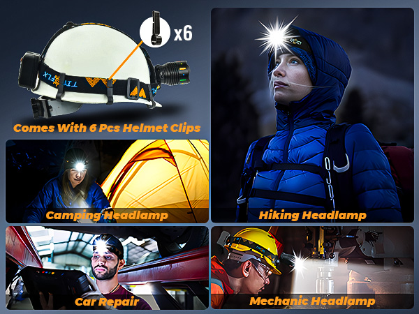 headlamp for hardhat