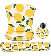 AIMSA Ergonomic Keyboard Wrist Rest and Mouse Pad with Wrist Support Set, Memory Foam Non-Slip Ru...