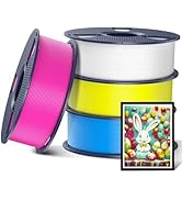 SUNLU CMYK 4KG 3D Printer Filament PLA Plus 1.75mm, SUNLU Neatly Wound PLA Filament 1.75mm PRO, P...