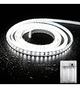 XINGZHI Waterproof Battery Powered LED Strip Lights for Home Kitchen Bedroom TV Backlighting Wate...