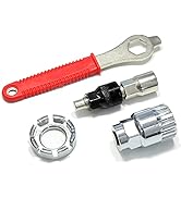 Bike Crank Extractor, Arm Remover and Bottom Bracket Remover with 16mm Spanner/Wrench, Bike Repai...