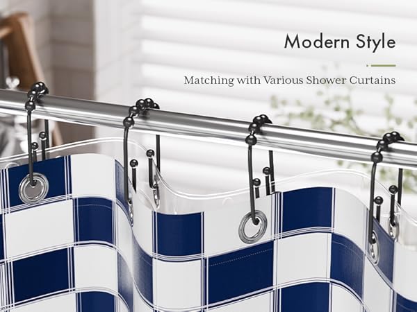 Shower Curtain Hooks shower curtain rings shower curtain double hooks bathroom shower curtain hooks