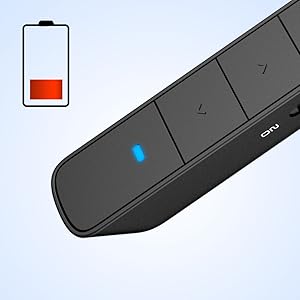 powerpoint remote rechargeable