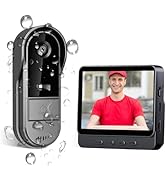 Winnes Doorbell Camera Wireless No Subscription Video Doorbell with Camera 1080P with Screen,Two-...