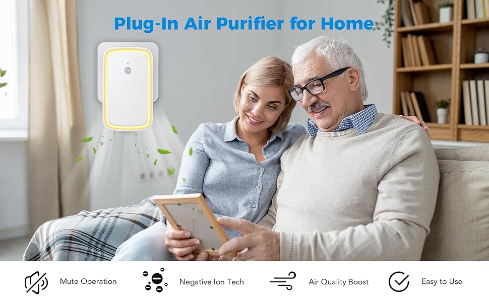 Plug-In Air Purifier for Home