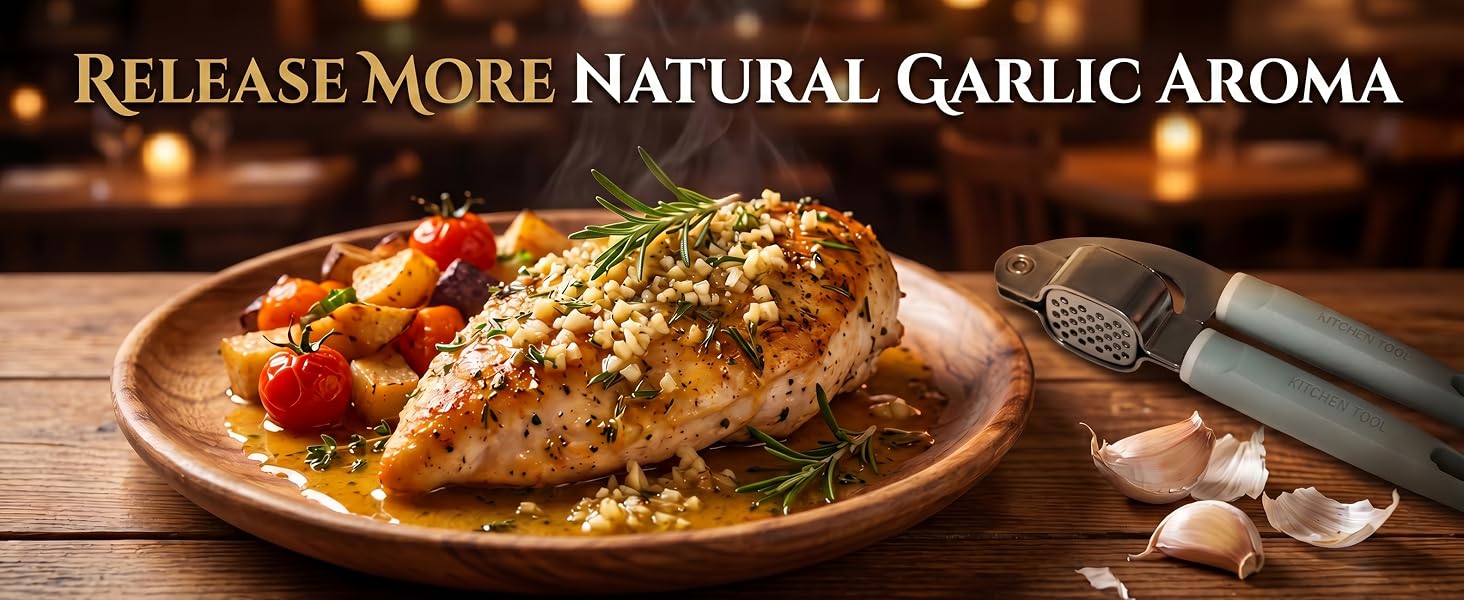 Release Natural Garlic Aroma