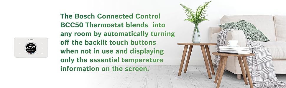 bosch, bcc50, thermostat