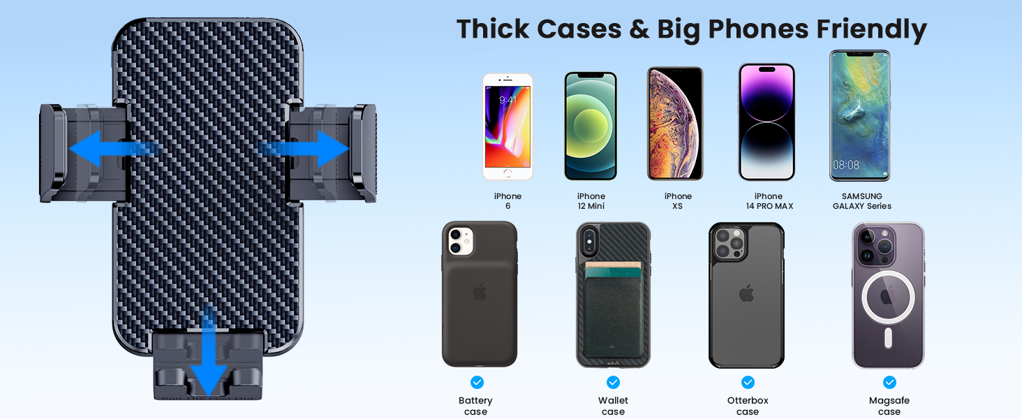 Car Phone Mount Holder Stand Air Vent