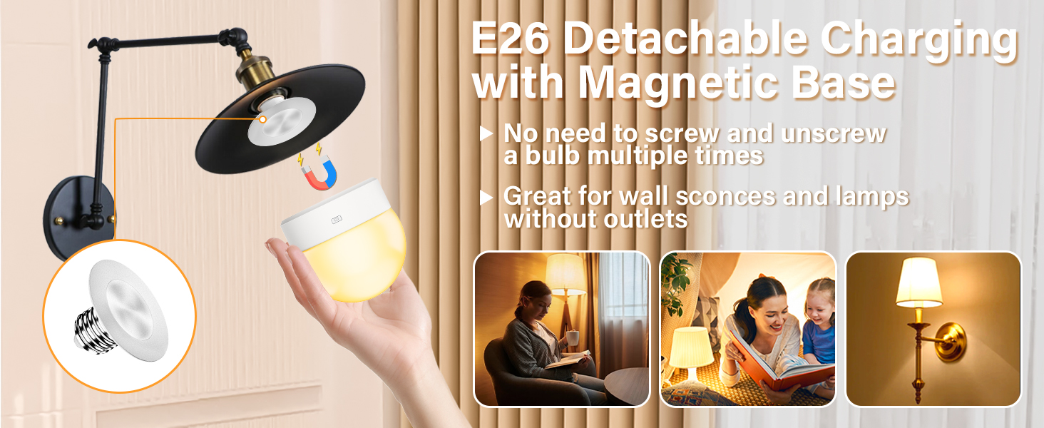 light bulbs rechargeable