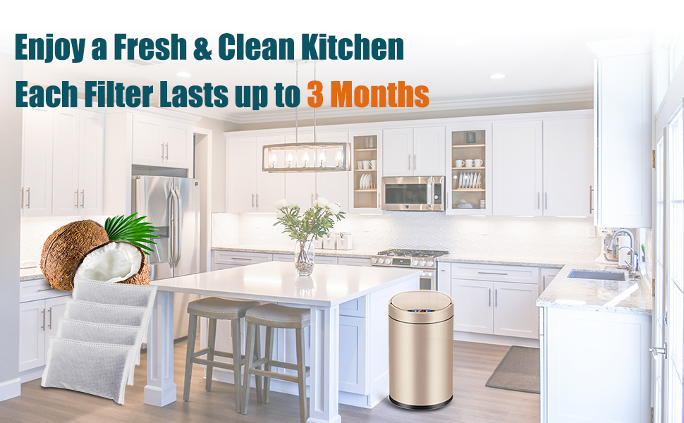 Activated Charcoal Odor Absorbing Filter