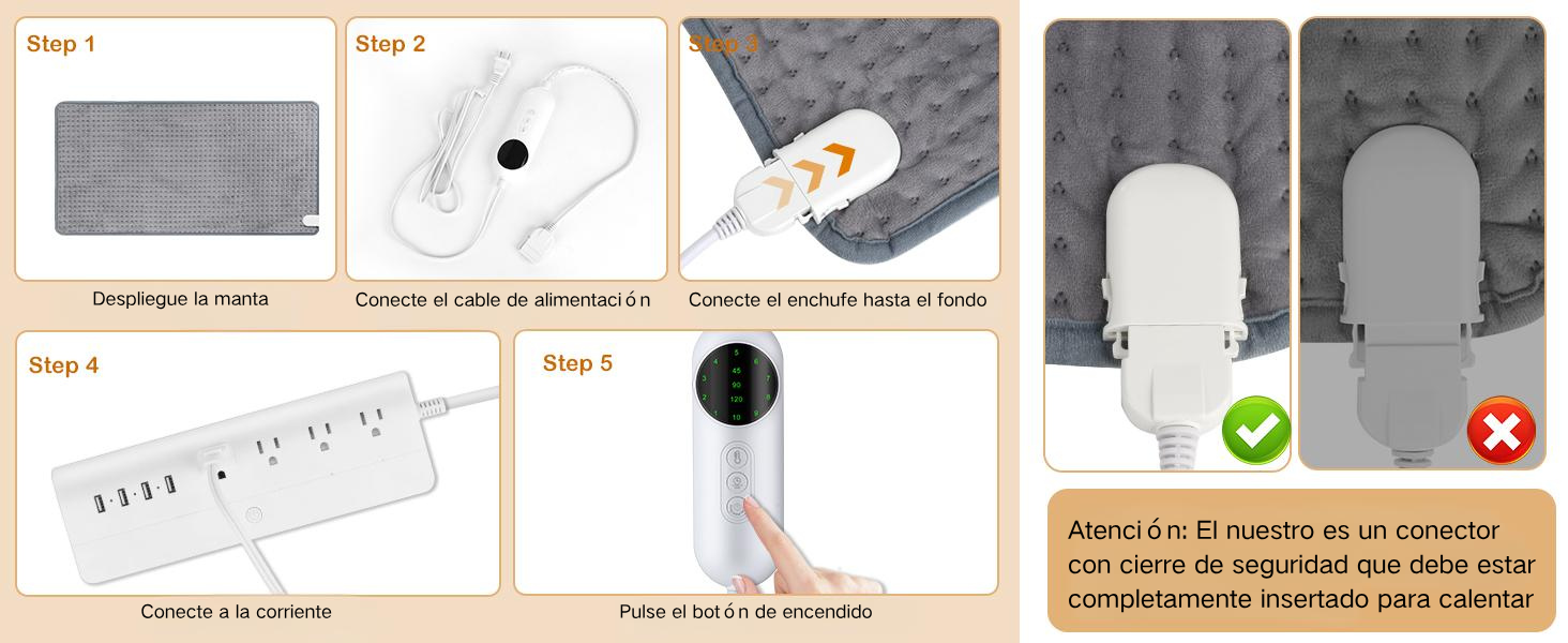 How to use heating pad