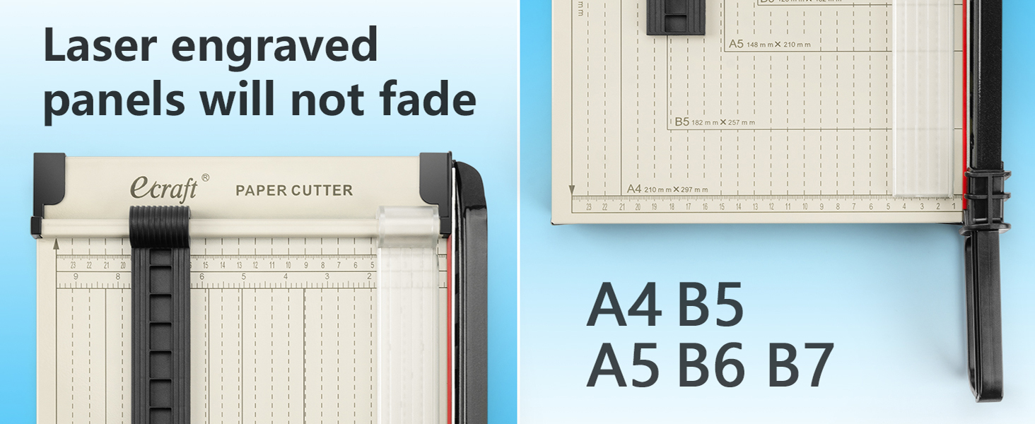 Laser printed scales will not fade