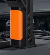 the car's interior is equipped with a portable light.