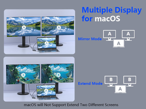 hdmi dual monitor adapter