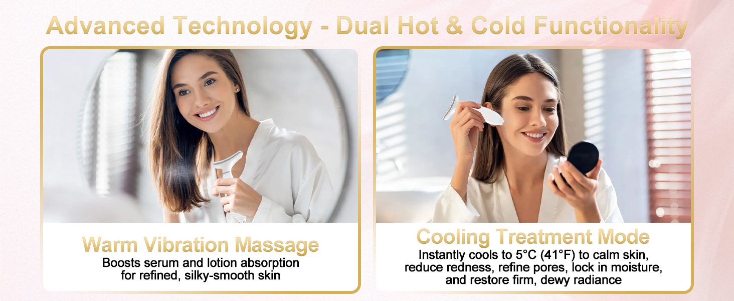 7 Color Portable Facial Massager