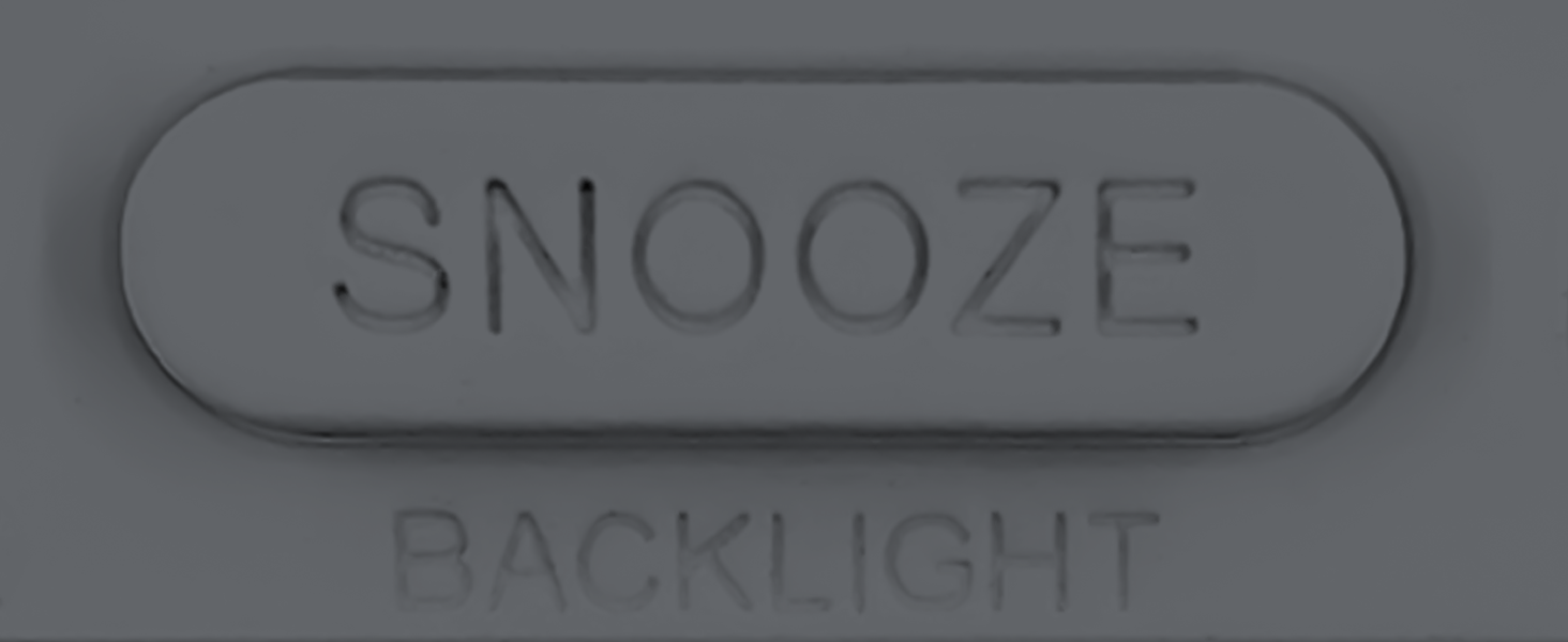 Easy to Set Alarm and Snooze