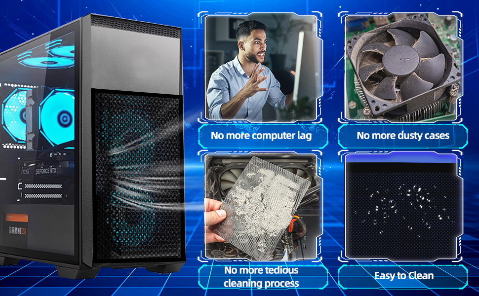 magnetic dust filter