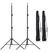EMART 7 Ft Light Stand for Photography, Portable Photo Video Tripod Stand, Lighting Stand with Ca...