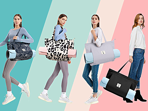 yoga mat tote