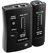 Mcbazel Network Cable Tester for RJ45 RJ11, Ethernet Cable Tester Tool for CAT5/CAT5E/CAT6/CAT6A,...