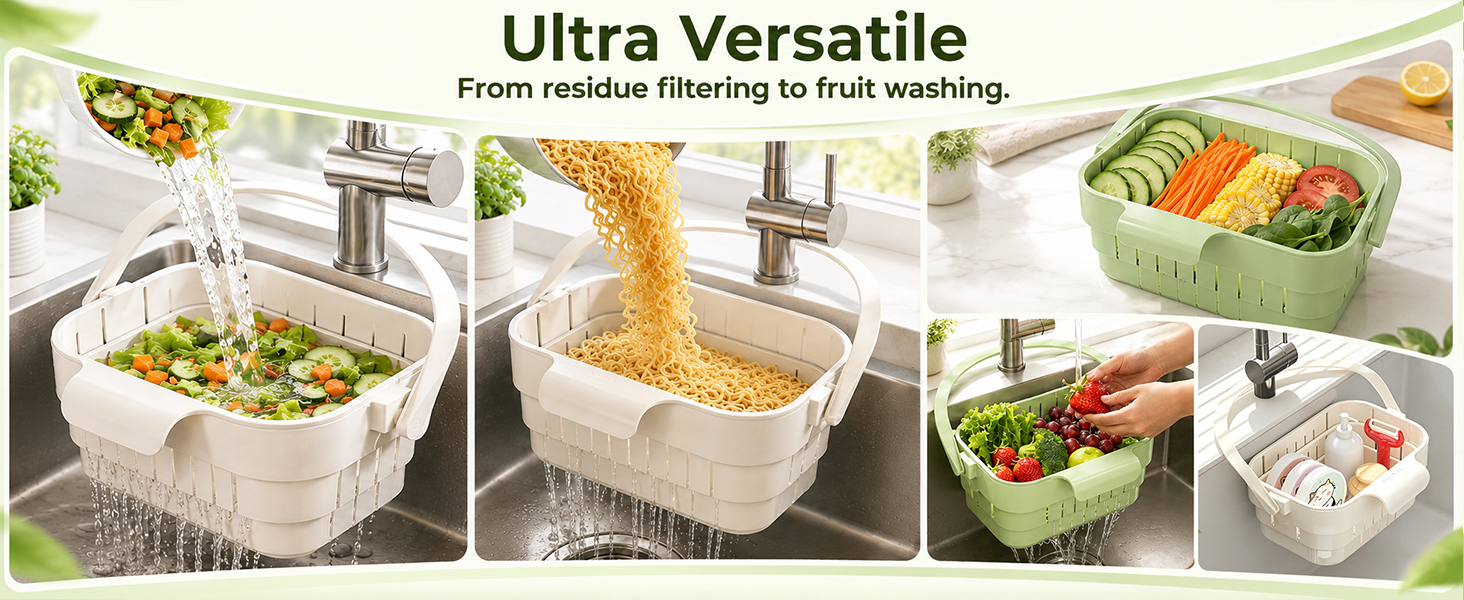 Utra versatie From residue filtering to fruit washing.
