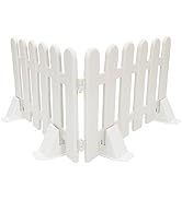 Luxshiny 2pcs Fence Plants for Fence Picket Country Decor Christmas Tree Decorations Outdoor Fenc...