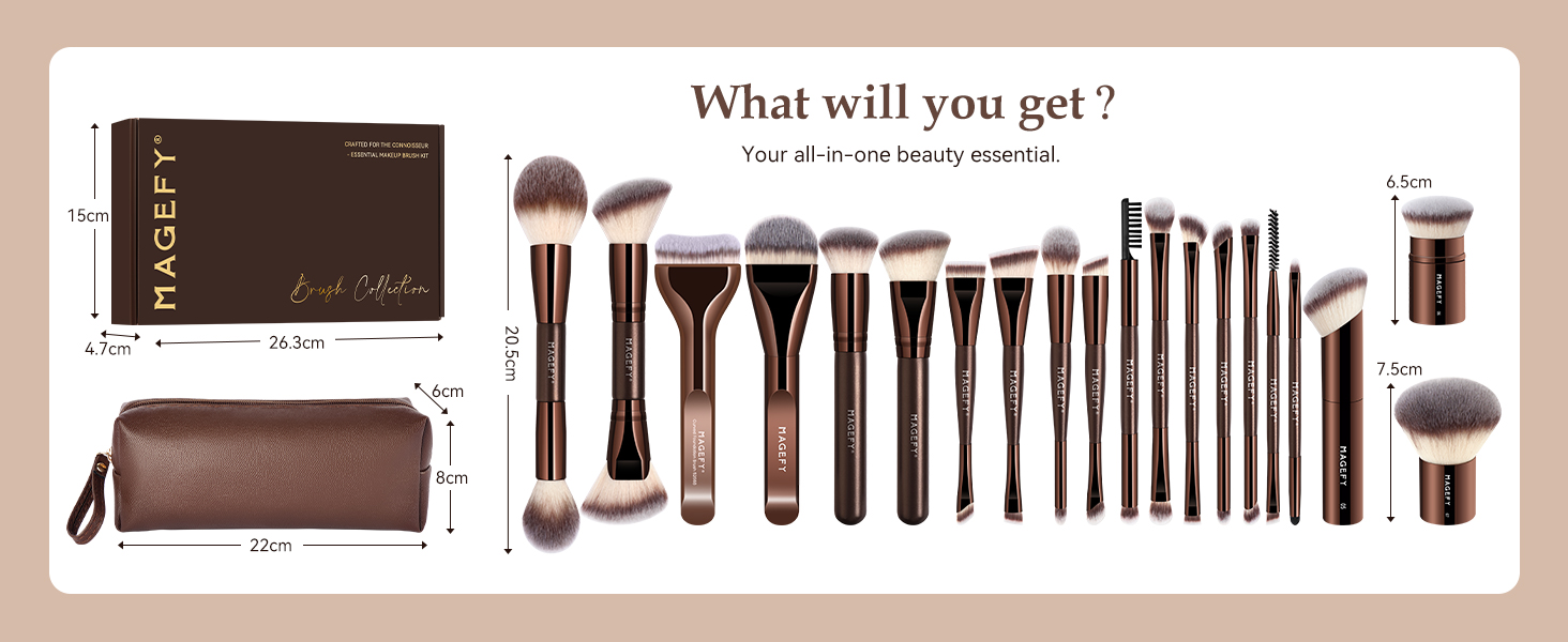 makeup brush set