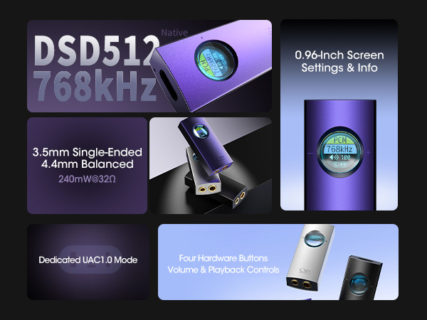 DSD512 DAC AMP