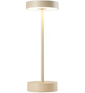 UBIQUA Minimalist Table Lamp - STANDY, Dimmable Touch Lamp, Cordless Charging &amp; Adjustable Lighti...