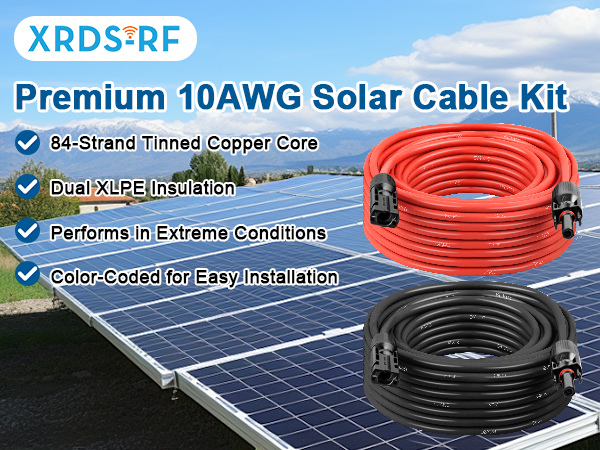 10AWG Solar Extension Cable