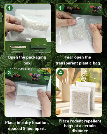 Mouse Rodent Repellent Pouches