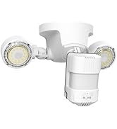 SANSI Upgraded 25W Motion Sensor Outdoor Light 3000LM Flood Lights Outdoor, 5000K Dusk to Dawn Se...