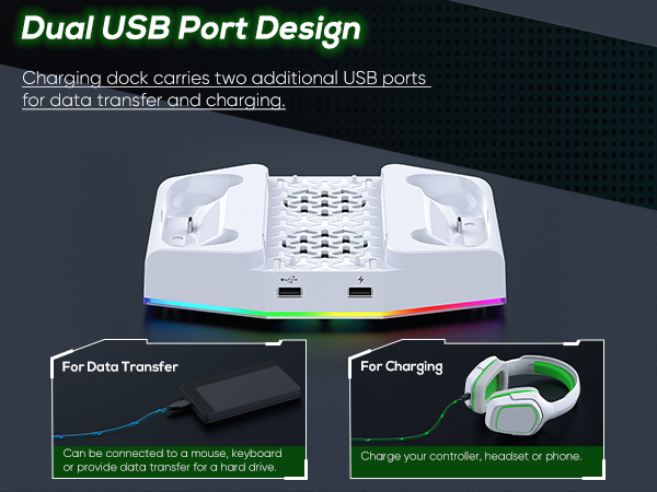 Dual USB Port Design