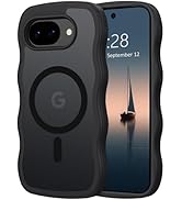 AVESEXTOL Magnetic for Google Pixel 10a Case, Cute Wavy Phone Case Google Pixel 10a with MagSafe ...