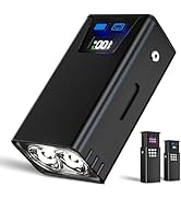 Rechargeable EDC Flashlight 1200 Lumens,Mini Flat LED Flash Light with Magnetic Base,USB-C Chargi...