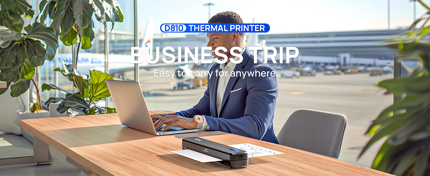 Printer Portable printer thermal printer inkless printer wireless printer