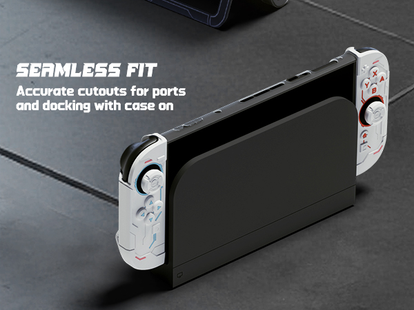 PlayVital Protective Case for Nintendo Switch 2, Stellar Mecha Ergonomic Cover