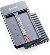 ORICO Dual Bay M.2 SATA SSD Enclosure RAID with PM/Raid0/Raid1/JBOD Mode,USB3.1 Gen2 Type C 10Gbp...