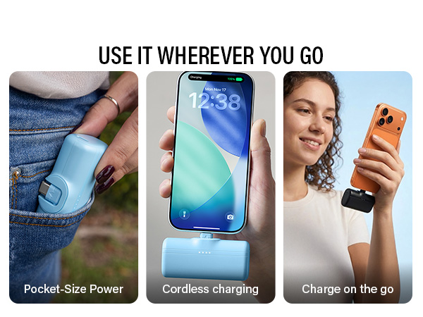 Fast Charging Power Bank with usb-c