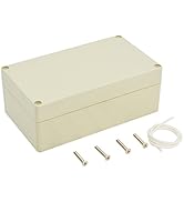 LeMotech Waterproof Dustproof IP65 ABS Plastic Junction Box Universal Electric Project Enclosure ...