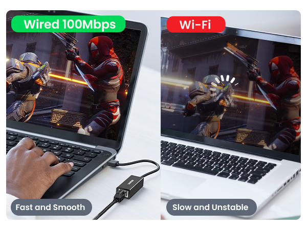 UGREEN Ethernet Adapter USB to 10 100 MbpsUGREEN Ethernet Adapter USB to 10 100 Mbps