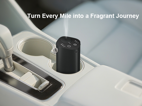 Waterless Essential Oil Diffuser for Car