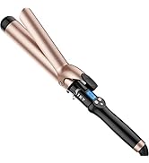 1 1/2 inch Extra Long Barrel Curling Iron, 1.5 Inch Large Barrel for Long Hair Ceramic Tourmaline